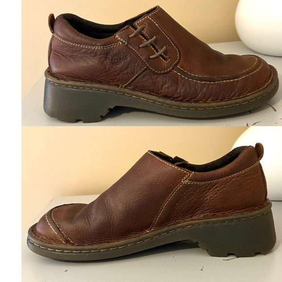 Vintage Dr. Martens 2B18 Slip On Leather Shoes Size US 7 - Picture 11 of 16